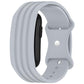 Butterfly Buckle Solid Color Silicone Watch Band, For Garmin CIRQA Smart Band