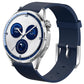 Seamless Design Knitted Nylon Watch Band, 22mm