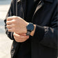 Seamless Design Knitted Nylon Watch Band, 22mm