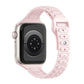 Slim Three Beads Reverse Buckle Silicone Watch Band, For Apple Watch 46mm / 49mm / 45mm / 44mm, For Apple Watch 42mm / 41mm / 40mm / 38mm