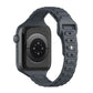 Slim Three Beads Reverse Buckle Silicone Watch Band, For Apple Watch 46mm / 49mm / 45mm / 44mm, For Apple Watch 42mm / 41mm / 40mm / 38mm