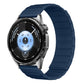 Press Button Quick Release Connector I-Shaped Magnetic Silicone Watch Band, 18mm, 22mm