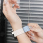 Press Button Quick Release Connector I-Shaped Magnetic Silicone Watch Band, 18mm, 22mm