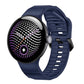 Wave Texture Solid Color Silicone Watch Band, For Google Pixel Watch 5 / 4 / 3 45mm