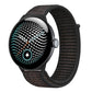 Nylon Woven Hook and Loop Fastener Watch Band, For Google Pixel Watch 5 / 4 / 3 45mm