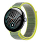 Nylon Woven Hook and Loop Fastener Watch Band, For Google Pixel Watch 5 / 4 / 3 45mm