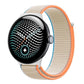 Nylon Woven Hook and Loop Fastener Watch Band, For Google Pixel Watch 5 / 4 / 3 45mm