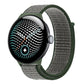 Nylon Woven Hook and Loop Fastener Watch Band, For Google Pixel Watch 5 / 4 / 3 45mm