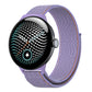 Nylon Woven Hook and Loop Fastener Watch Band, For Google Pixel Watch 5 / 4 / 3 45mm