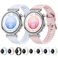 Press Button Long-Grain Texture Solid Color Silicone Watch Band, 18mm