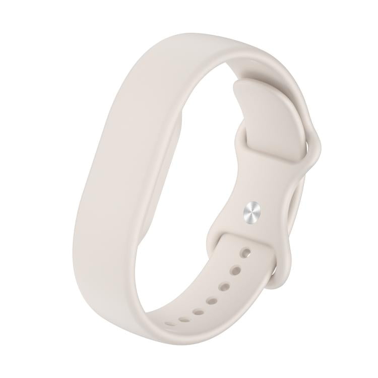 Butterfly Buckle Plain Silicone Watch Band, For Google Fitbit Air