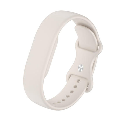 Butterfly Buckle Plain Silicone Watch Band, For Google Fitbit Air