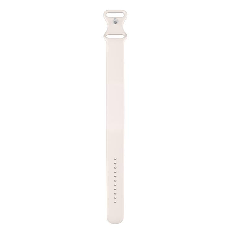 Butterfly Buckle Plain Silicone Watch Band, For Google Fitbit Air