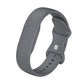 Butterfly Buckle Plain Silicone Watch Band, For Google Fitbit Air