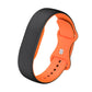 Butterfly Buckle Plain Silicone Watch Band, For Google Fitbit Air