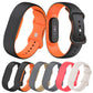 Butterfly Buckle Plain Silicone Watch Band, For Google Fitbit Air