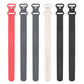 Butterfly Buckle Plain Silicone Watch Band, For Google Fitbit Air