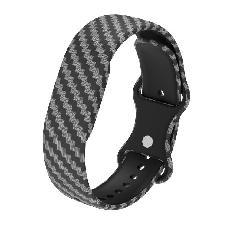Butterfly Buckle Printed Silicone Watch Band, For Google Fitbit Air