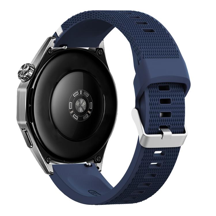 Textured Silicone Watch Band, 22mm