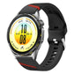 Textured Silicone Watch Band, 22mm