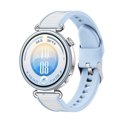 Textured Silicone Watch Band, 18mm