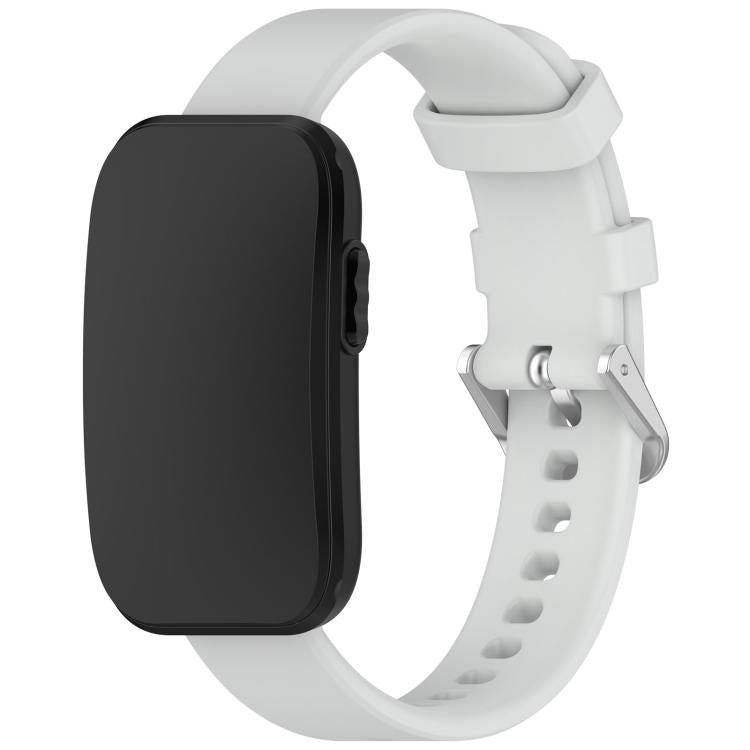 Slim Look Solid Color Silicone Watch Band, For Garmin CIRQA Smart Band