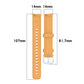 Slim Look Solid Color Silicone Watch Band, For Garmin CIRQA Smart Band