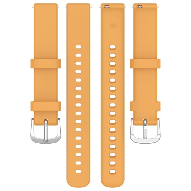 Slim Look Solid Color Silicone Watch Band, For Garmin CIRQA Smart Band