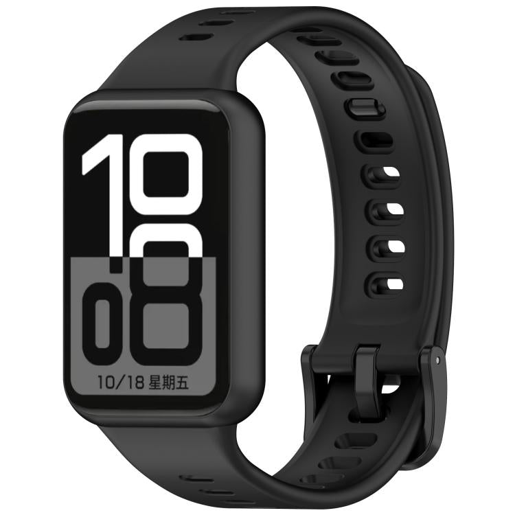 Flat Solid Color Silicone Watch Band, For Honor Band 11 / Band 11 Pro