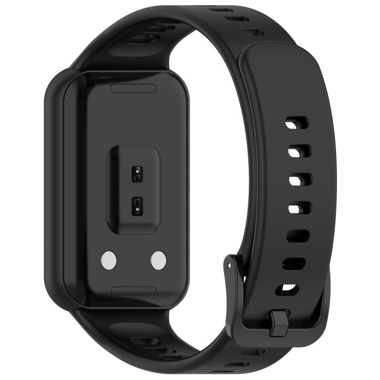 Flat Solid Color Silicone Watch Band, For Honor Band 11 / Band 11 Pro