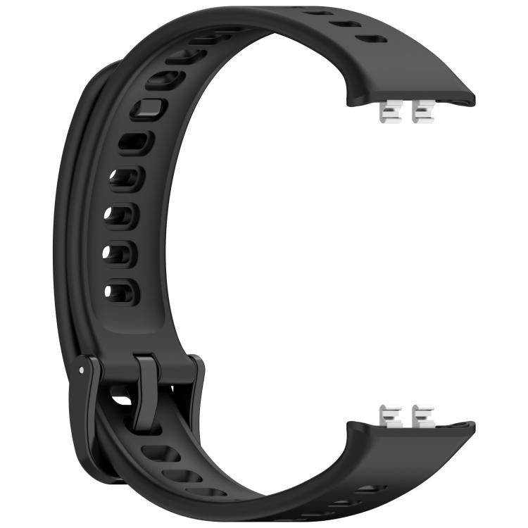 Flat Solid Color Silicone Watch Band, For Honor Band 11 / Band 11 Pro