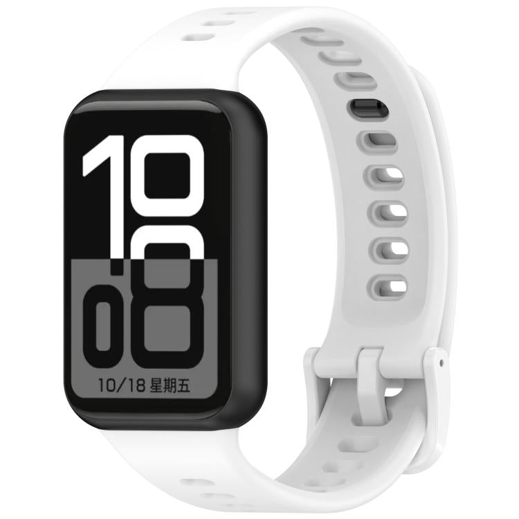 Flat Solid Color Silicone Watch Band, For Honor Band 11 / Band 11 Pro