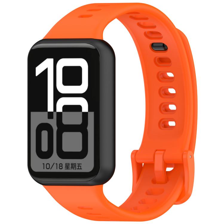 Flat Solid Color Silicone Watch Band, For Honor Band 11 / Band 11 Pro