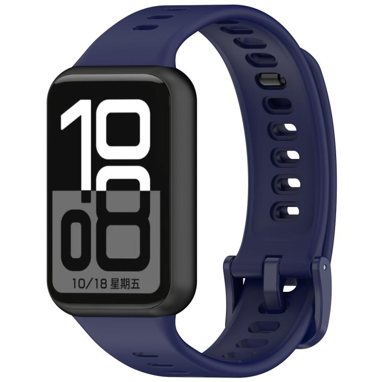 Flat Solid Color Silicone Watch Band, For Honor Band 11 / Band 11 Pro
