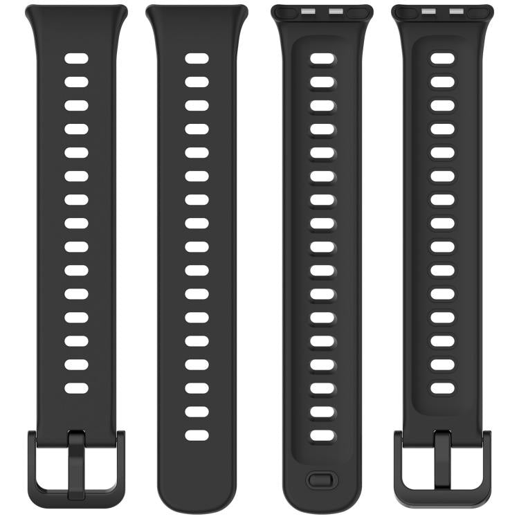 Flat Solid Color Silicone Watch Band, For Honor Band 11 / Band 11 Pro