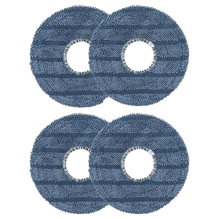 JUNSUNMAY 4 PCS/Pack Washable Mop Pads Replacement for Eufy Robot Vacuum Omni C20