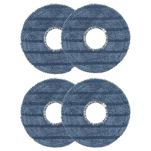 JUNSUNMAY 4 PCS/Pack Washable Mop Pads Replacement for Eufy Robot Vacuum Omni C20