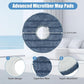 JUNSUNMAY 4 PCS/Pack Washable Mop Pads Replacement for Eufy Robot Vacuum Omni C20
