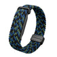 TPU Case Integrated Magnetic Clasp Nylon Braided Loop Watch Band, For Google Fitbit Air