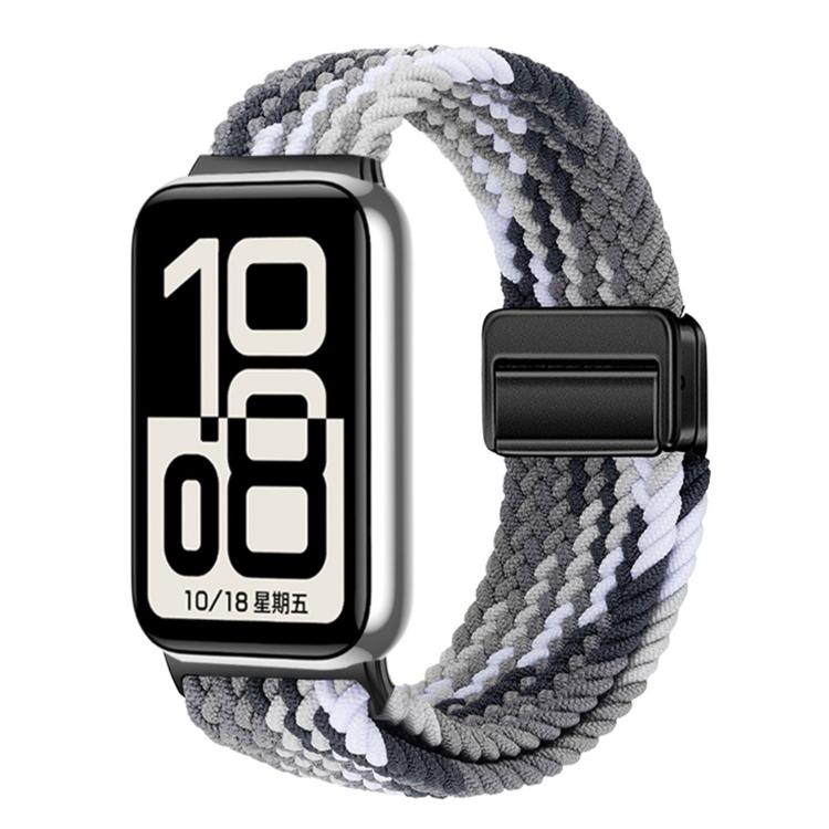 Magnetic Clasp Nylon Braided Loop Watch Band, For Honor Band 11 / Band 11 Pro