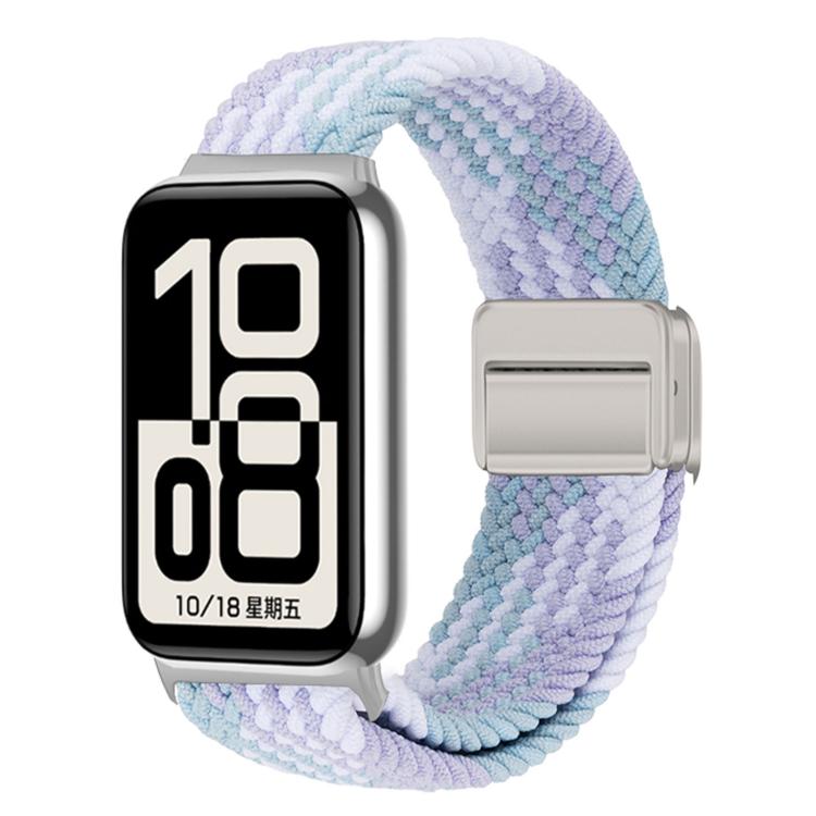 Magnetic Clasp Nylon Braided Loop Watch Band, For Honor Band 11 / Band 11 Pro