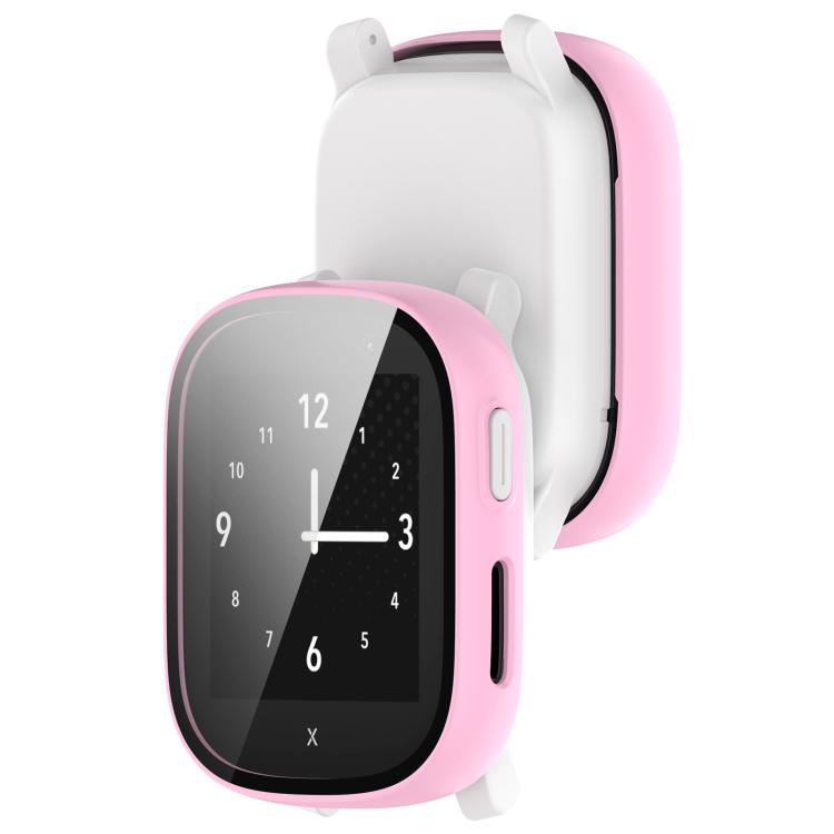 Tempered Film Integrated PC Watch Protective Case, For Xplora X6 Gen2