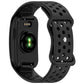 Butterfly Buckle Breathable Perforated Silicone Watch Band, For Garmin CIRQA Smart Band