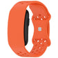 Butterfly Buckle Breathable Perforated Silicone Watch Band, For Garmin CIRQA Smart Band