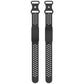 Butterfly Buckle Breathable Perforated Silicone Watch Band, For Garmin CIRQA Smart Band