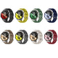 Press Button Honeycomb Pattern Silicone Watch Band, For Huawei Watch GT7 / GT7 Pro 46mm
