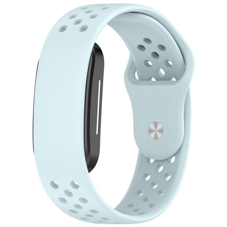 Reverse Buckle Breathable Perforated Silicone Watch Band, For Hume Band 2.0