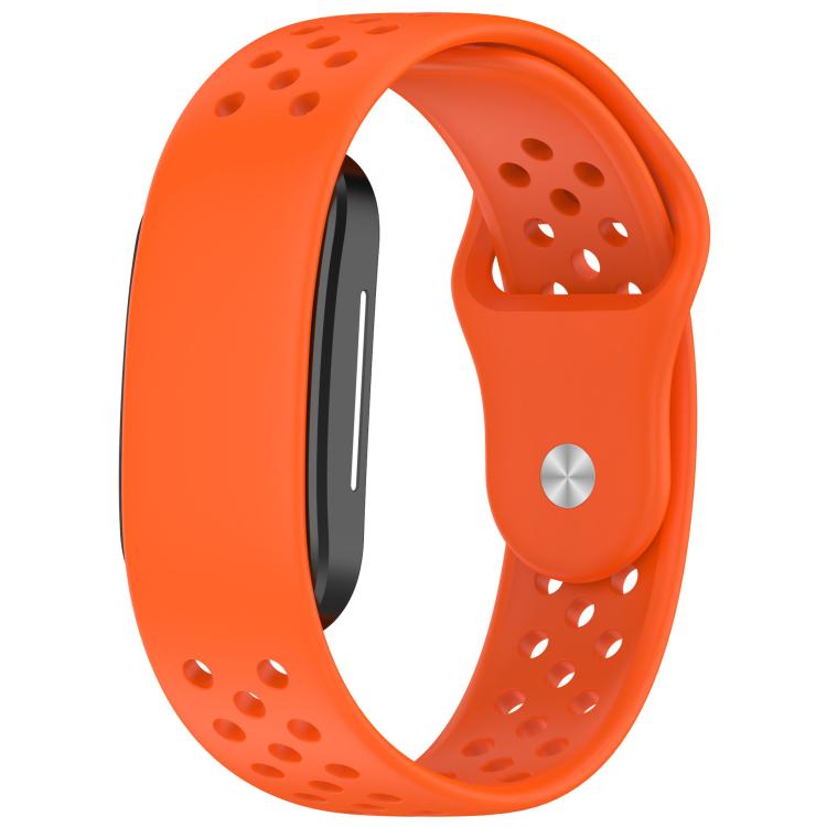 Reverse Buckle Breathable Perforated Silicone Watch Band, For Hume Band 2.0
