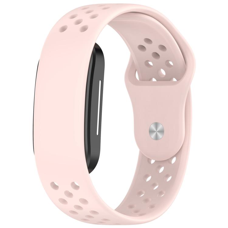 Reverse Buckle Breathable Perforated Silicone Watch Band, For Hume Band 2.0