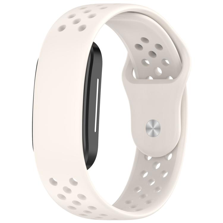 Reverse Buckle Breathable Perforated Silicone Watch Band, For Hume Band 2.0
